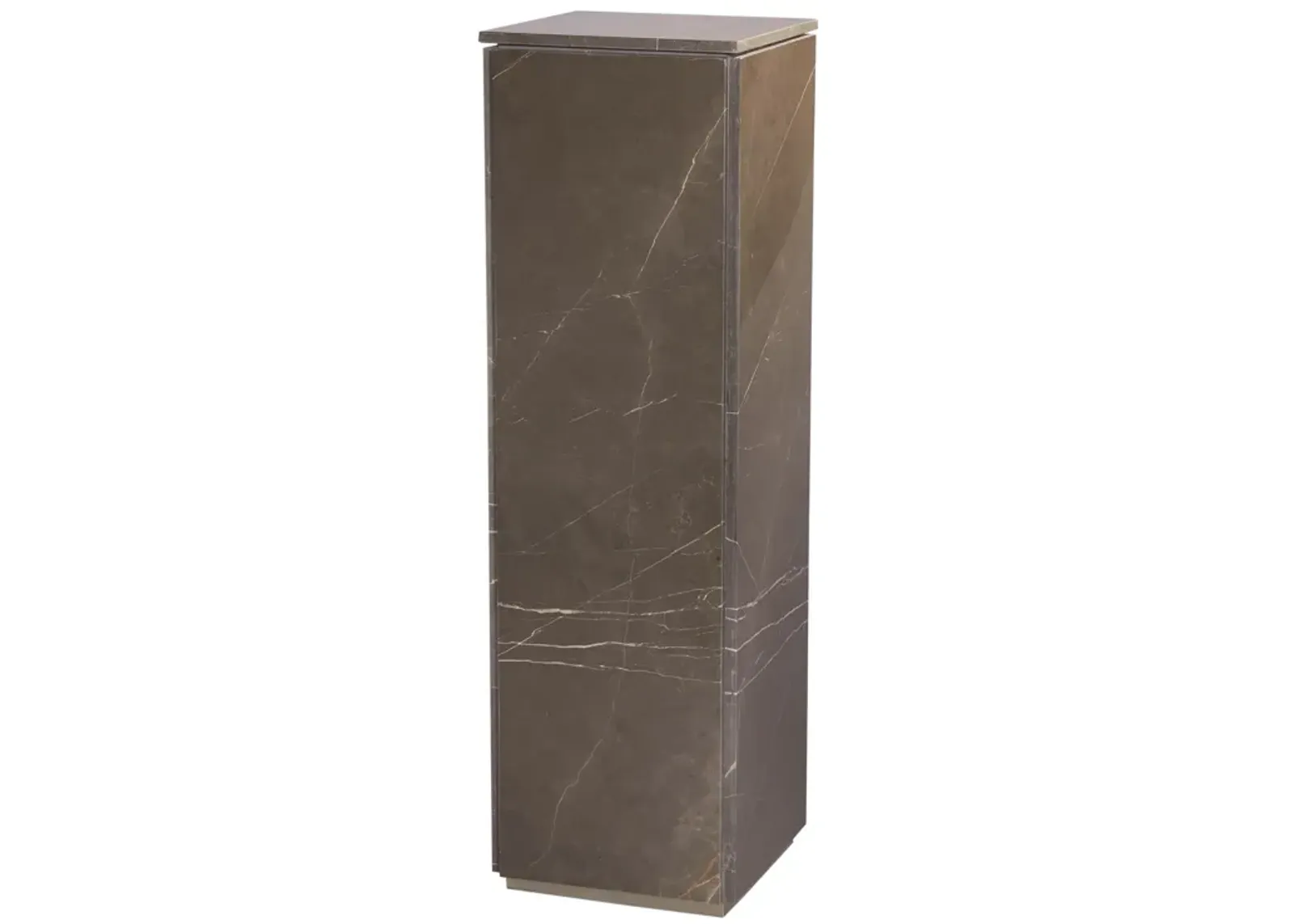 Graffito Marble Pedestal