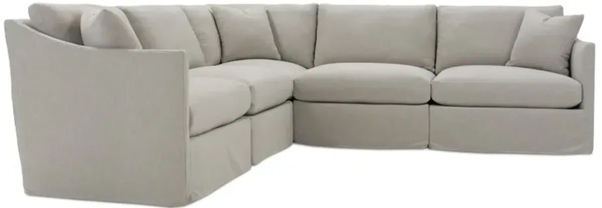 Serena 5-Piece Slip Sectional