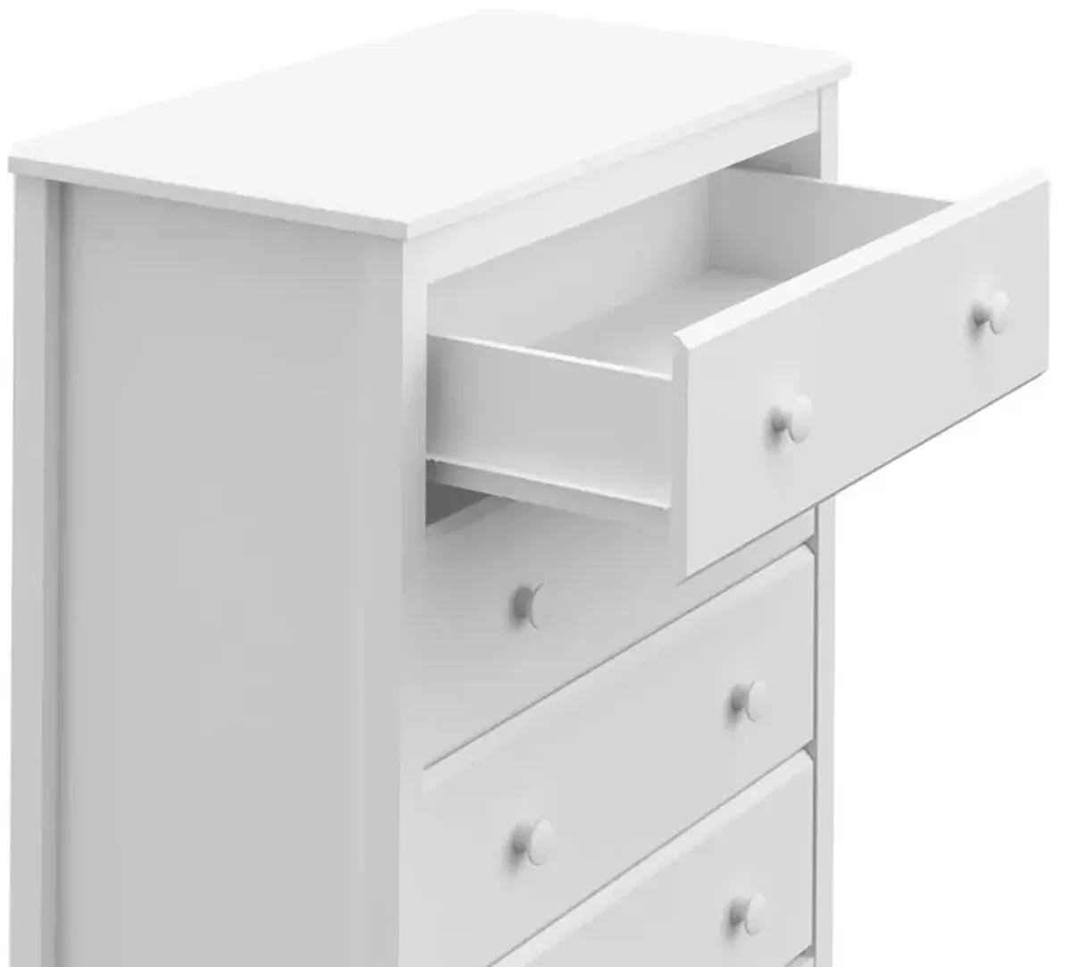 Storkcraft Alpine 4 Drawer Chest (White)