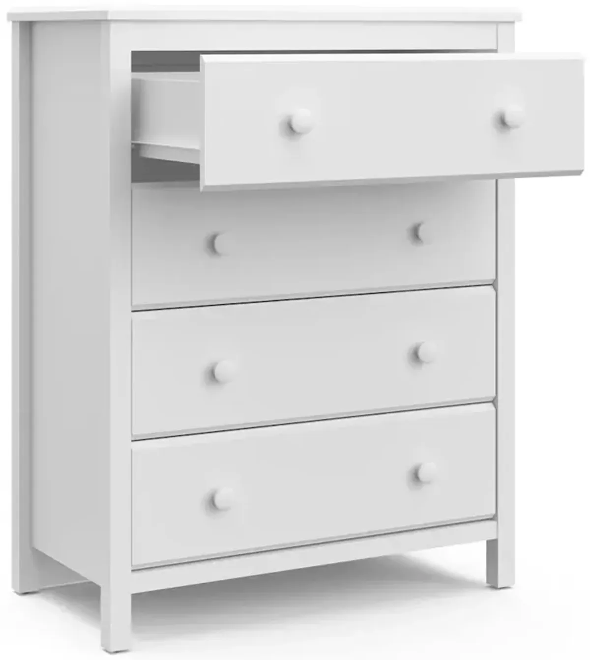 Storkcraft Alpine 4 Drawer Chest (White)