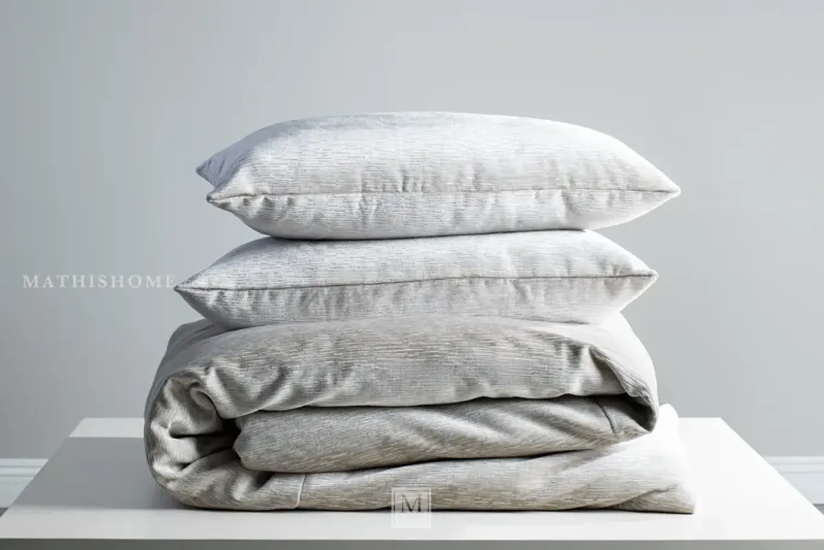 Driftwood Pearl Gray Duvet Set