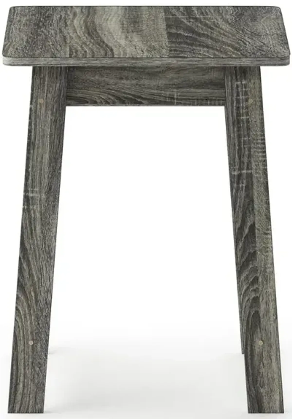 Furinno Beginning End Table, French Oak Grey 18039GYW