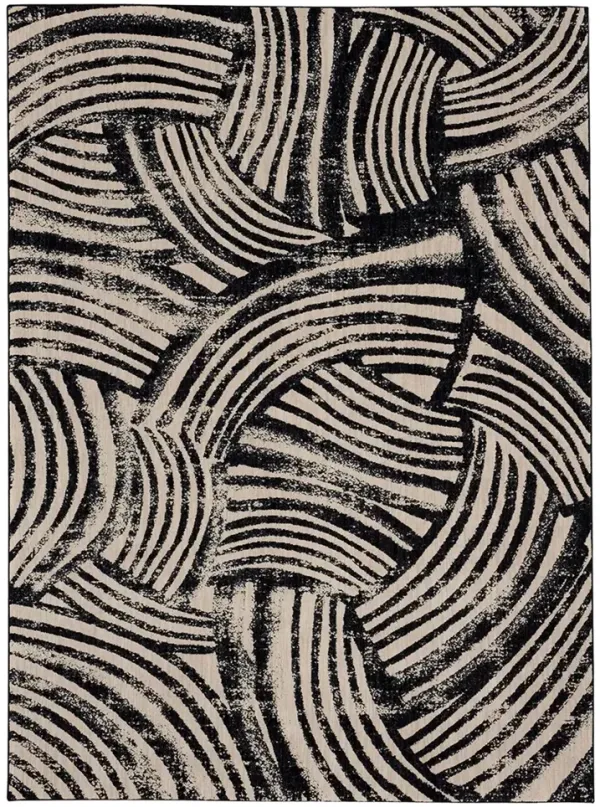 Rendition by Stacy Garcia Home Arcoa Obsidian 2' 4" X 7' 10" Rug