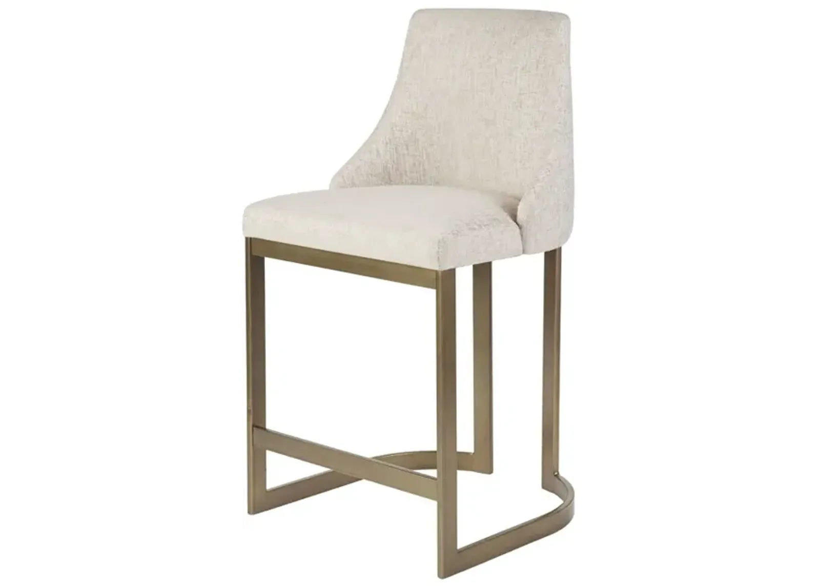 Gracie Mills Dillon Modern Upholstered Counter Stool