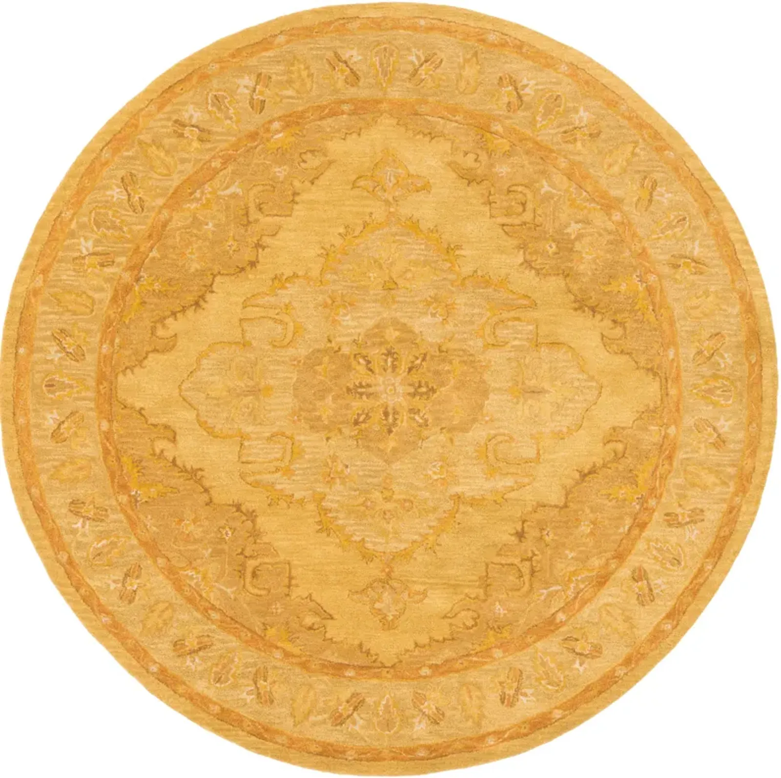 Middleton AWHR-2059 8' Round Gold Rug