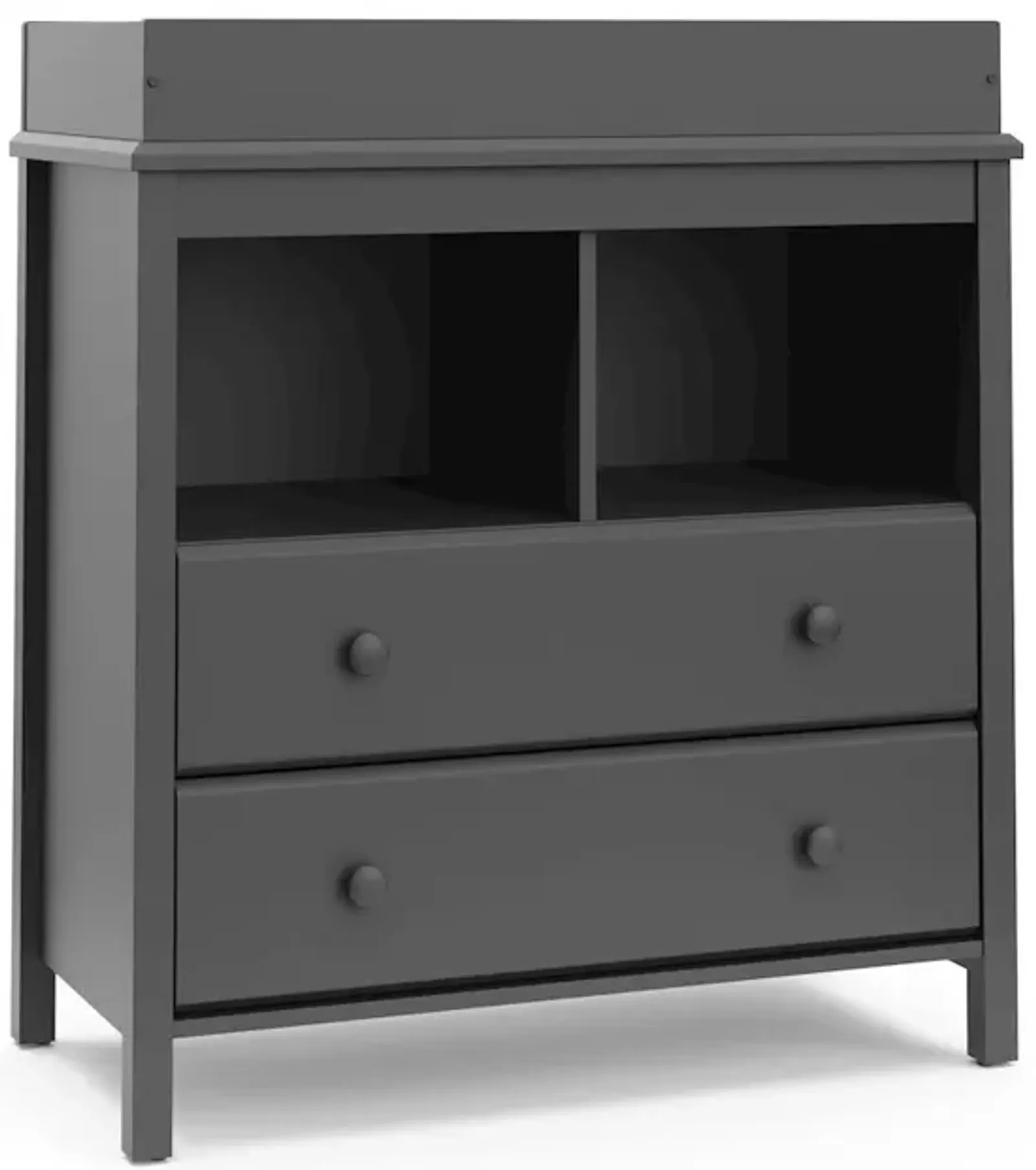 Storkcraft Alpine 2 Drawer Changing Table Chest (Gray)