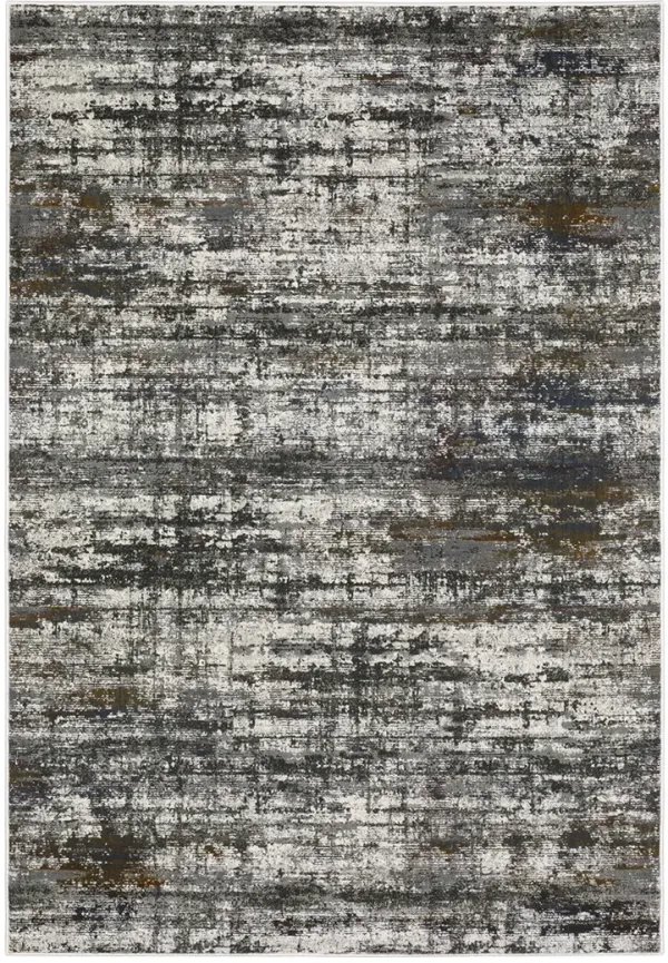Gemini 9'10" x 12'10" Char Rug