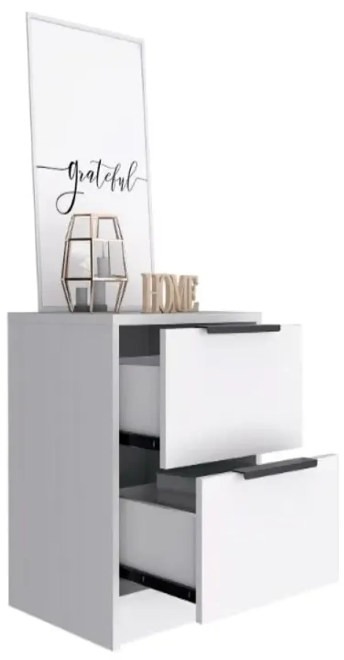 Nightstand Cervants, Bedroom, White