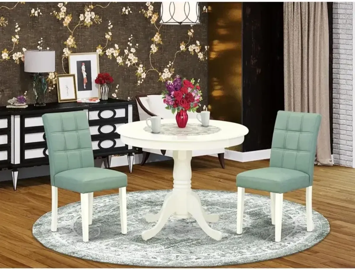 3 Piece Dining Table Set consists A Dinner Table