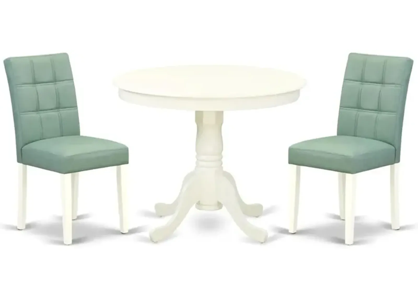 3 Piece Dining Table Set consists A Dinner Table