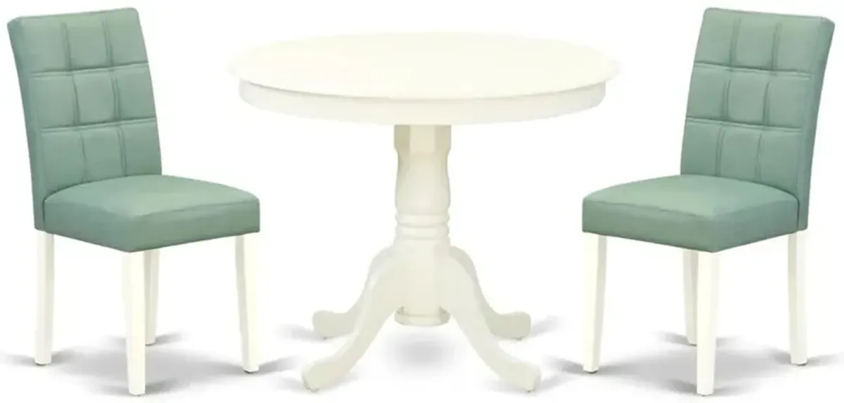 3 Piece Dining Table Set consists A Dinner Table