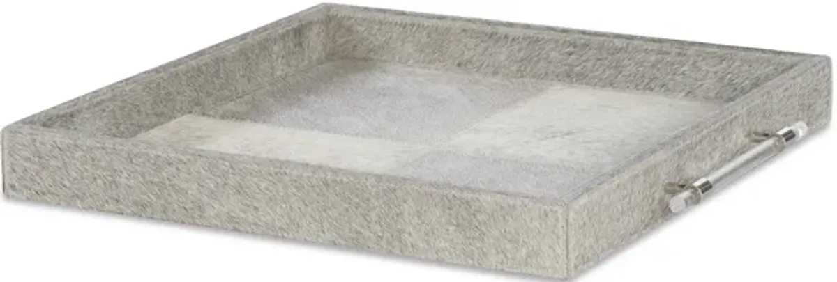 Sterling Small Hair-on-hide Tray