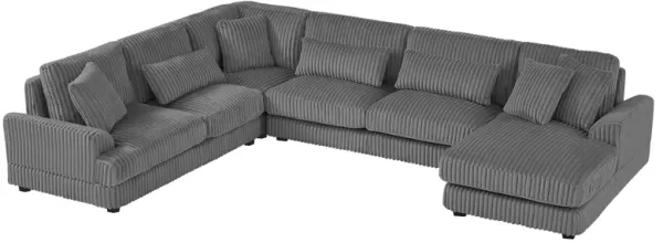 Merax Oversized Sectional Sofa U-shaped Sofa