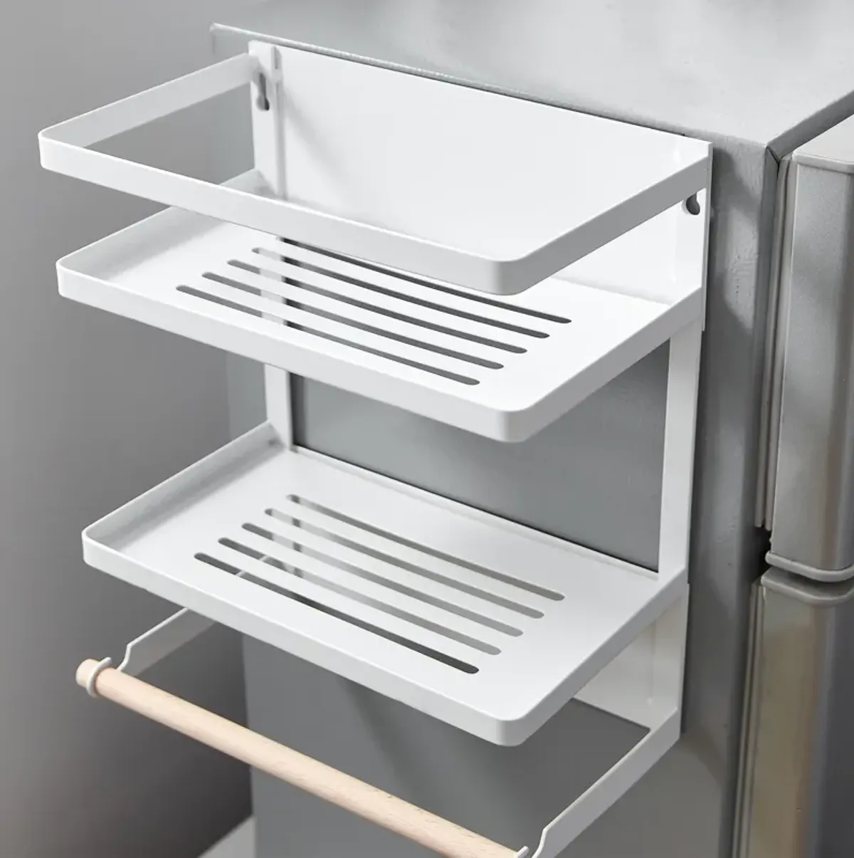 Suprima� Magnetic Fridge Organizer Shelves