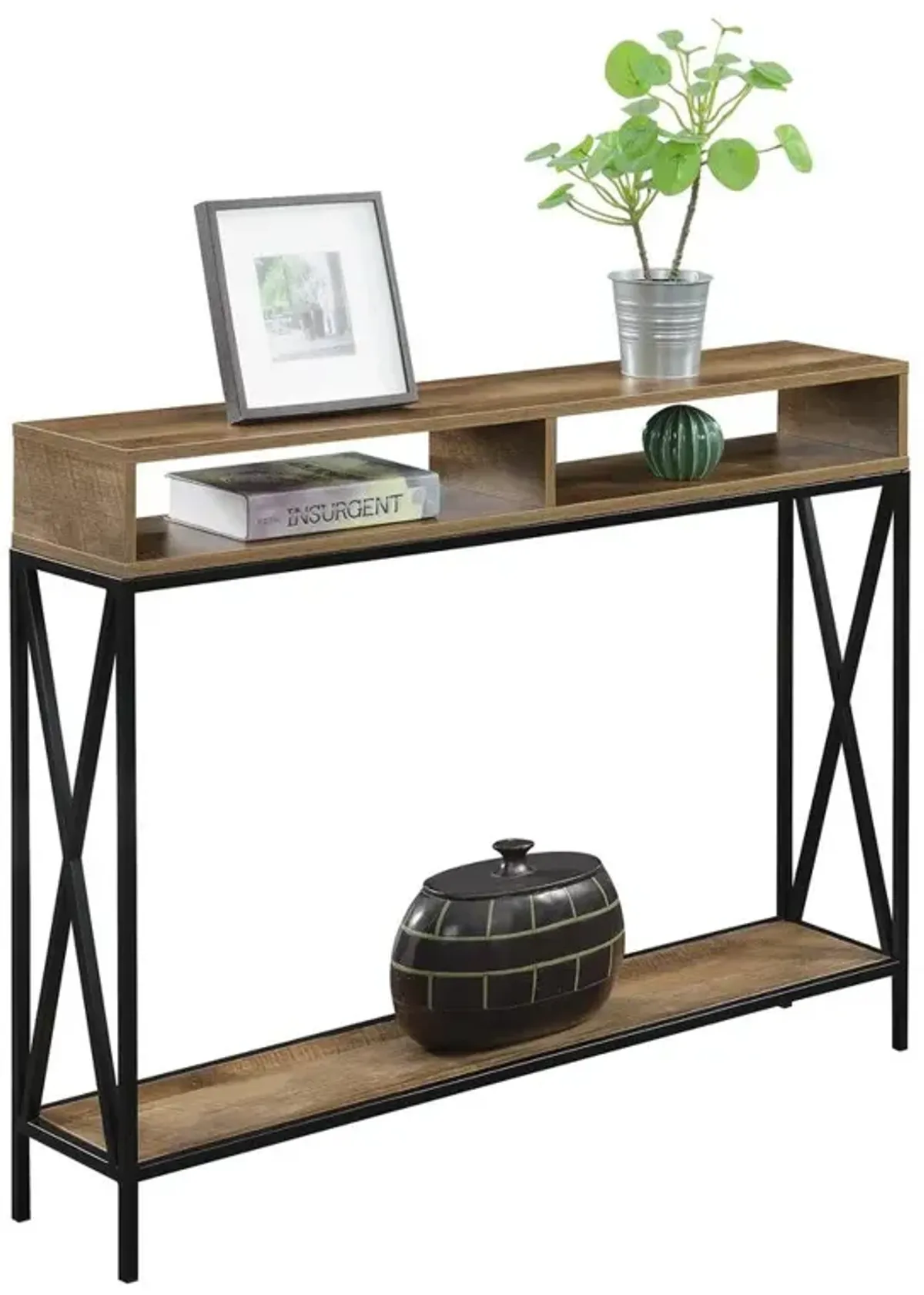 Convenience Concepts Tucson Deluxe Console Table with Shelf