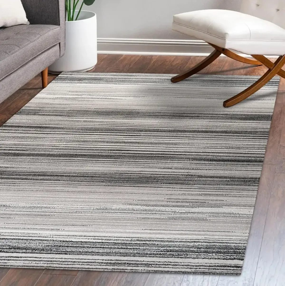 Austin Gradient Striped Area Rug