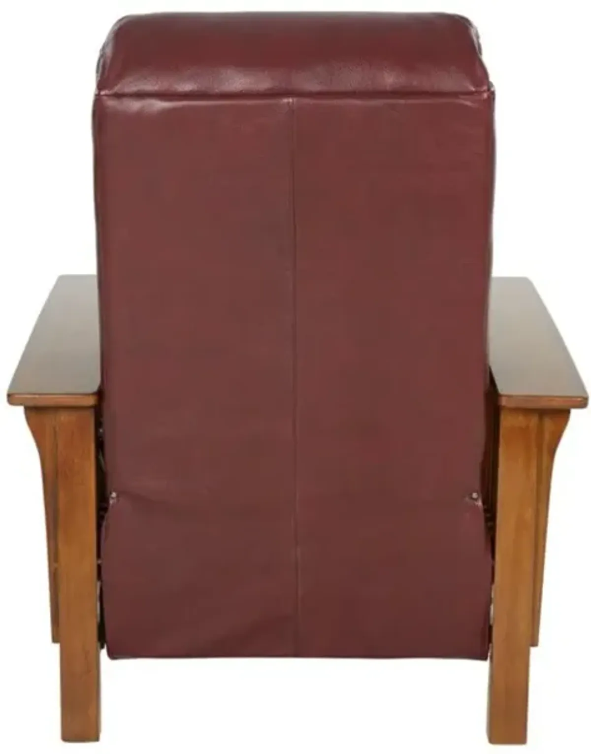 Barcalounger Mission Recliner, Marisol Cabernet / All Leather