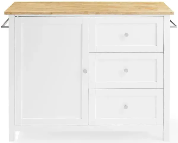 Soren Wood Top Kitchen Island/Cart