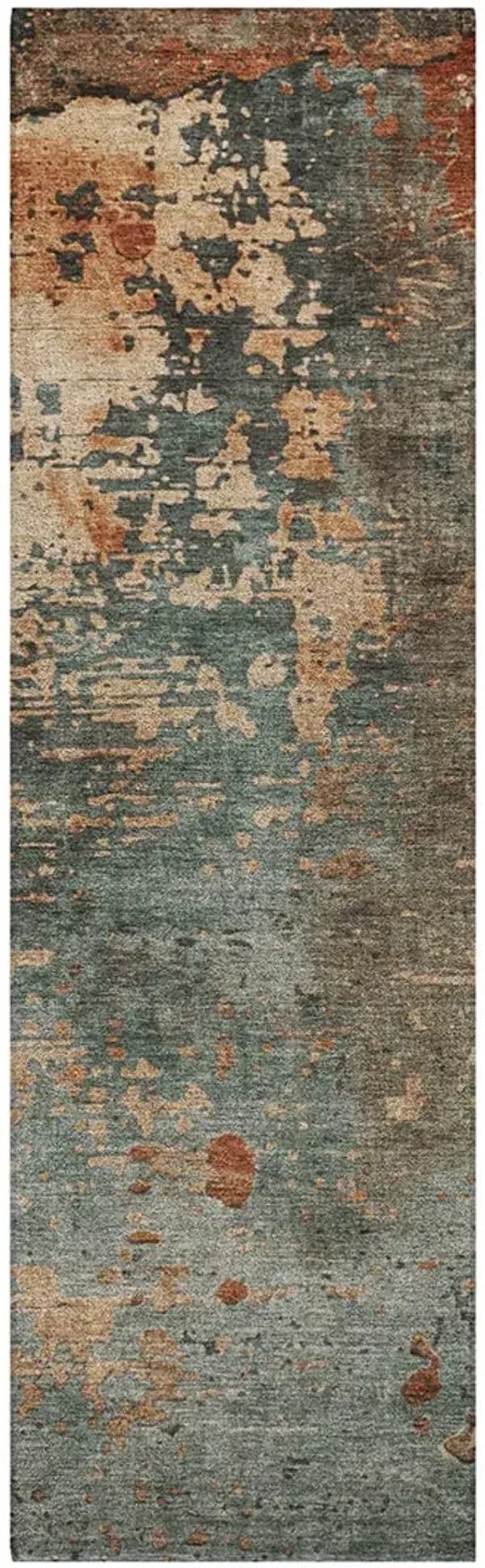 Kochi KC11 Teal 2'3" x 7'6" Rug