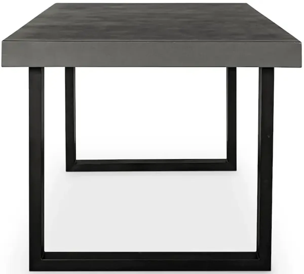 Moe’s Jedrik Small Outdoor Dining Table Dark Grey