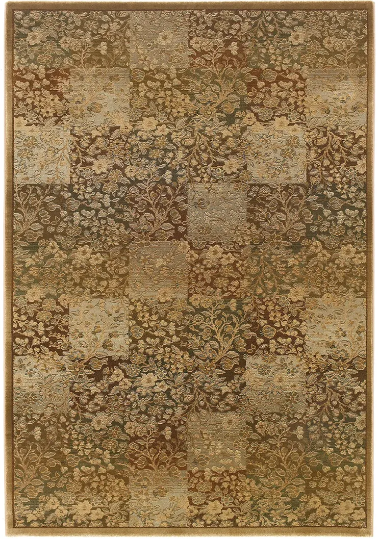 Generations 2'3" x 4'5" Grn Rug