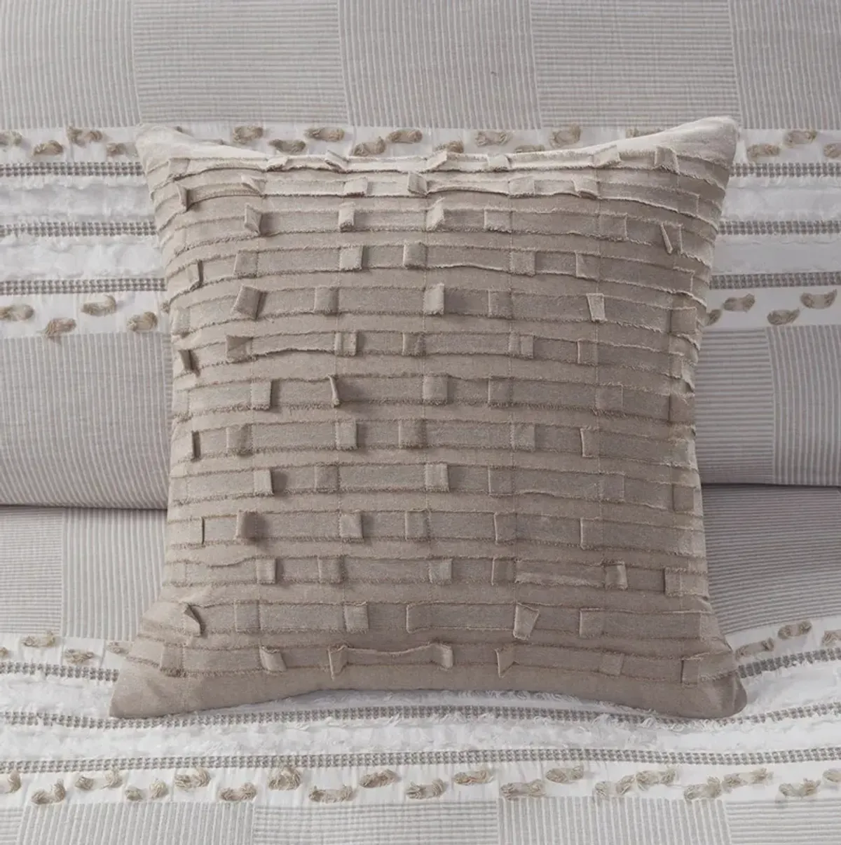 Gracie Mills Ortega Cotton Square Pillow