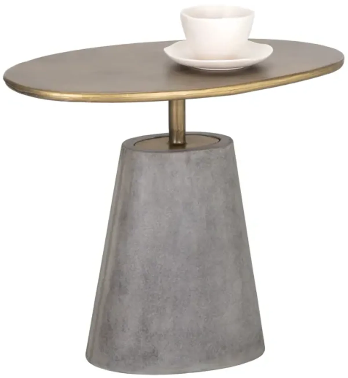 Kadin Grey Side Table