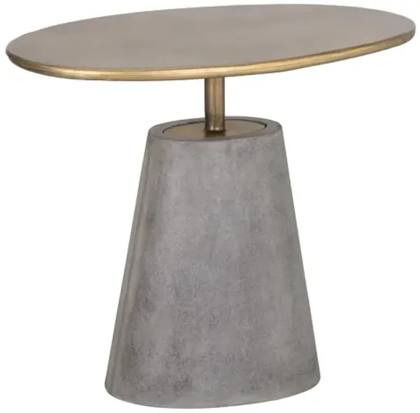 Kadin Grey Side Table