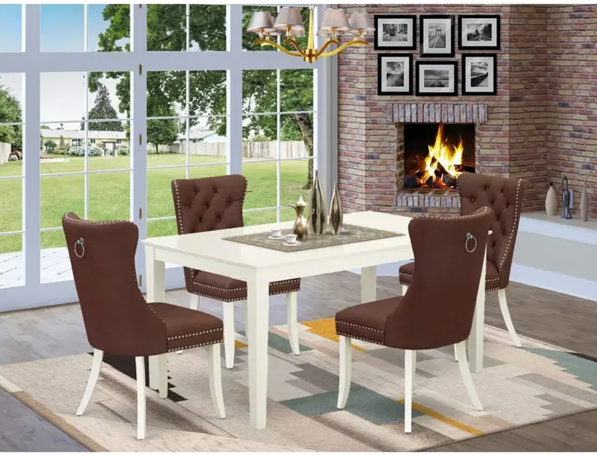 5 Piece Kitchen Table & Chairs Set