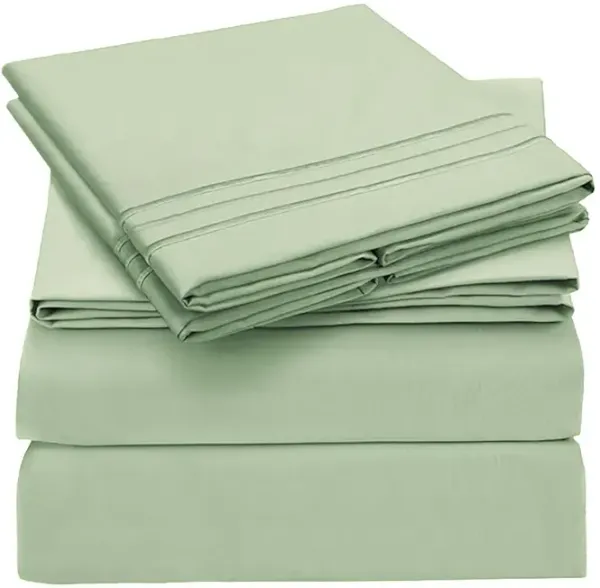 1800 Series Double Brushed Cooling Microfiber Sheet Set
