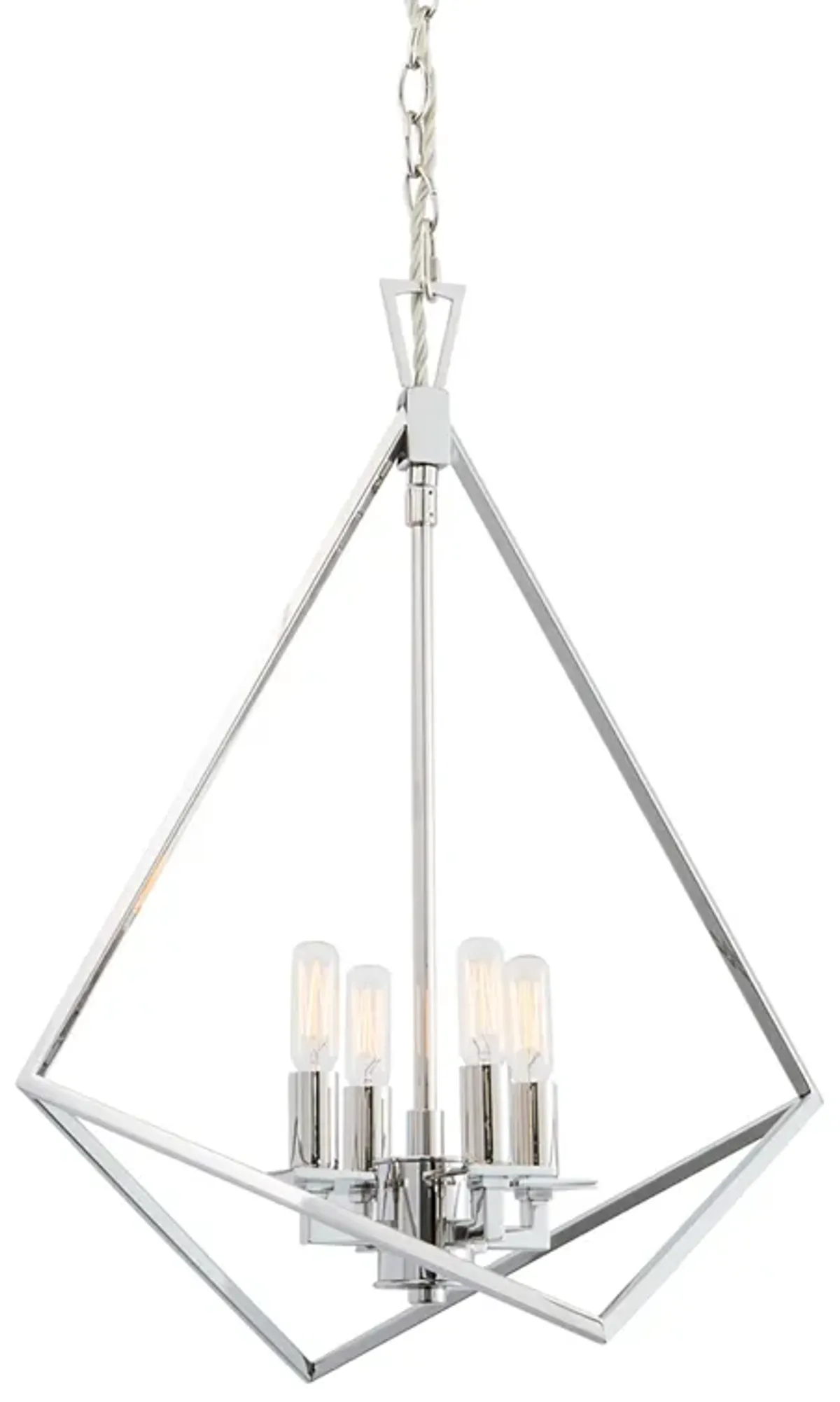 Trapezoid Cage Chandelier