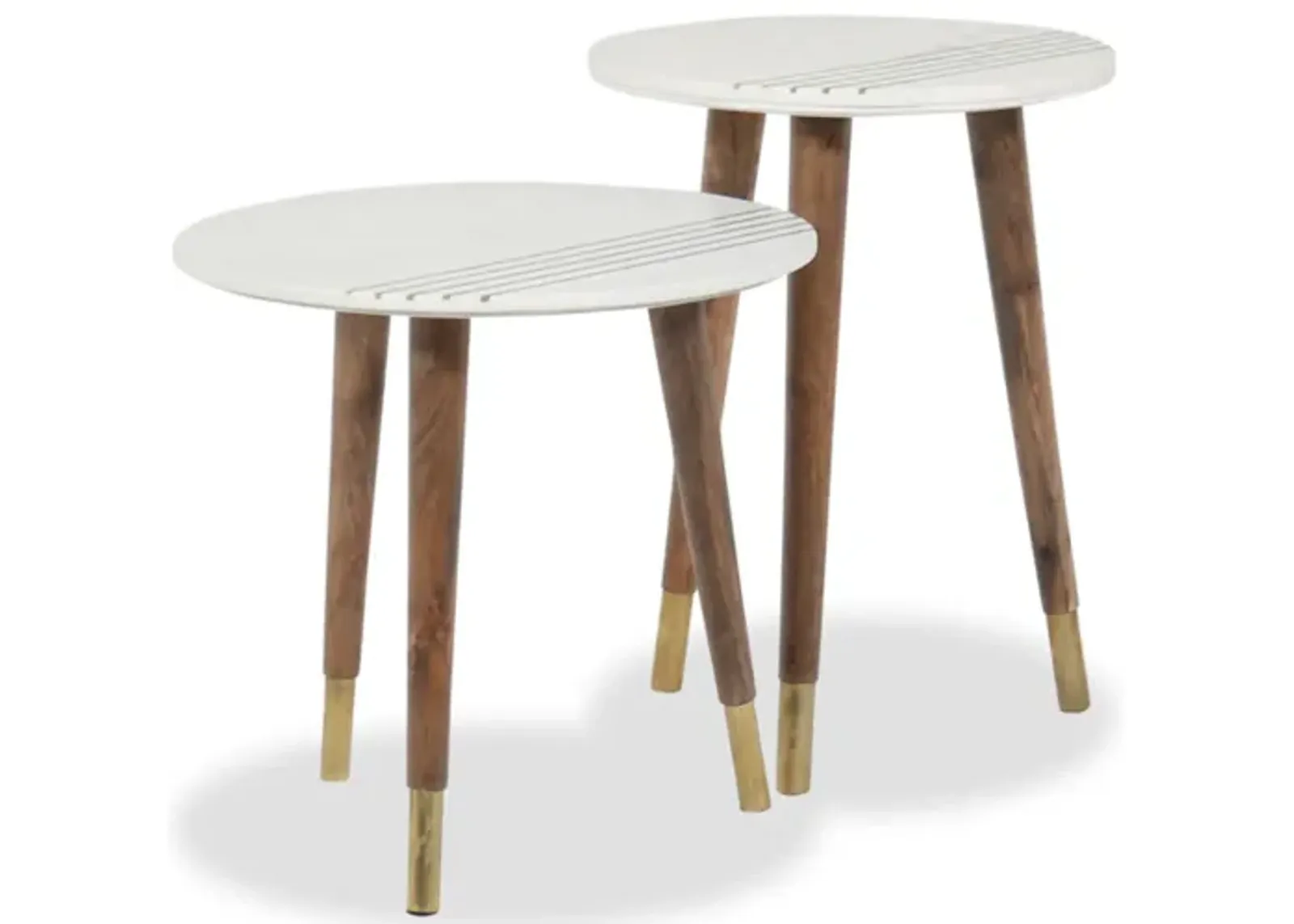 Terrace 2-Piece Round Nesting Table