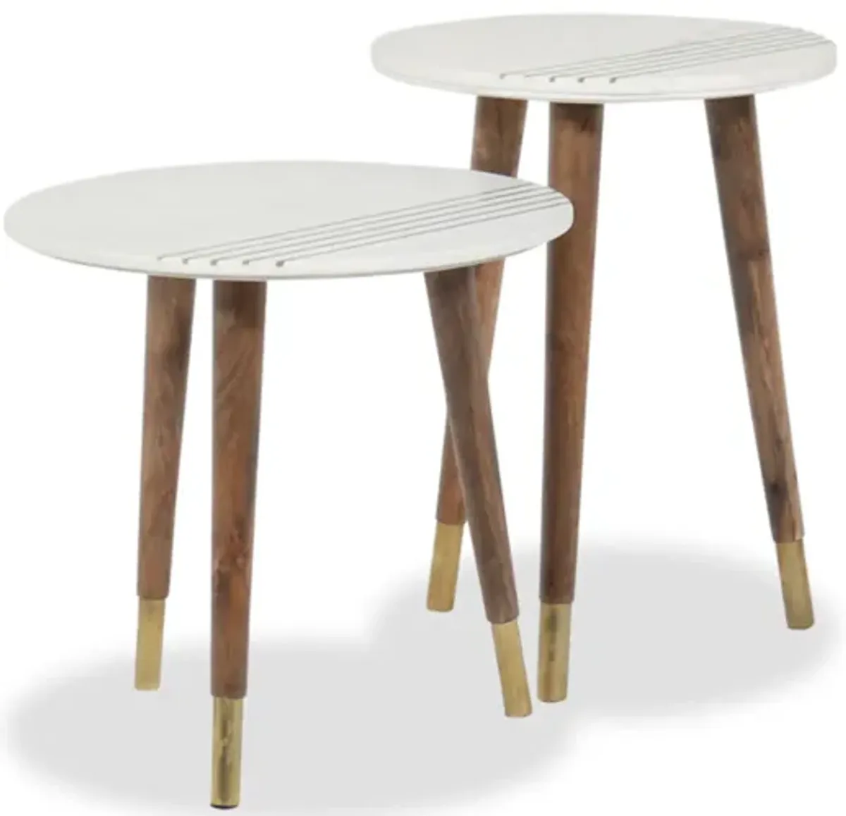 Terrace 2-Piece Round Nesting Table