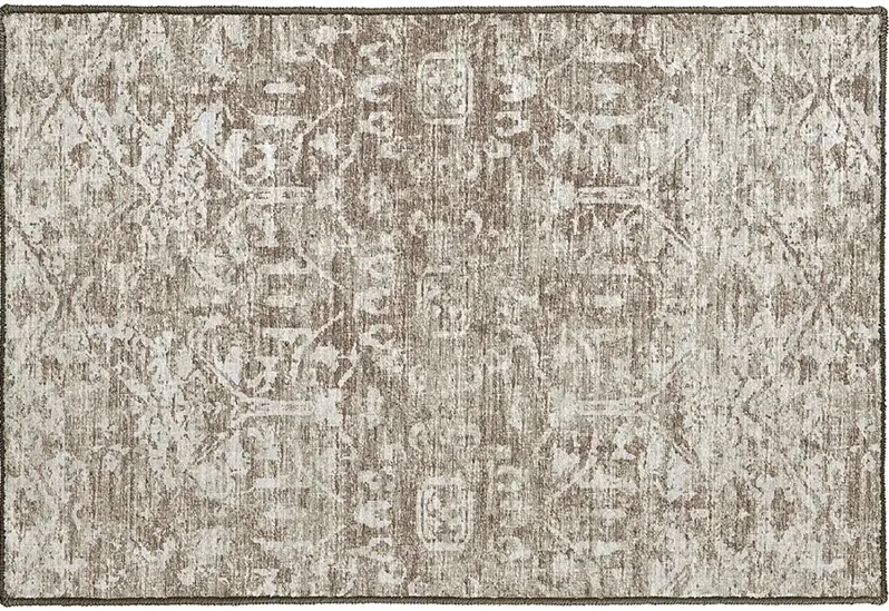 Aberdeen AB1 Mushroom 20" x 30" Rug