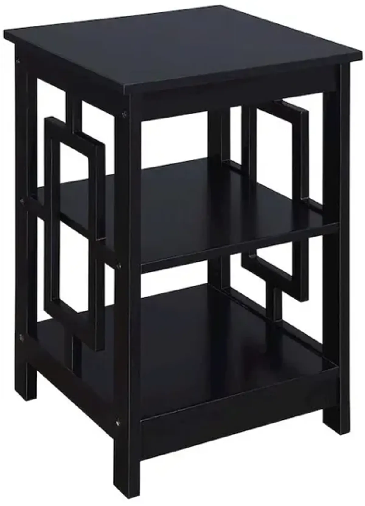 Convenience Concepts Town Square End Table with Shelves