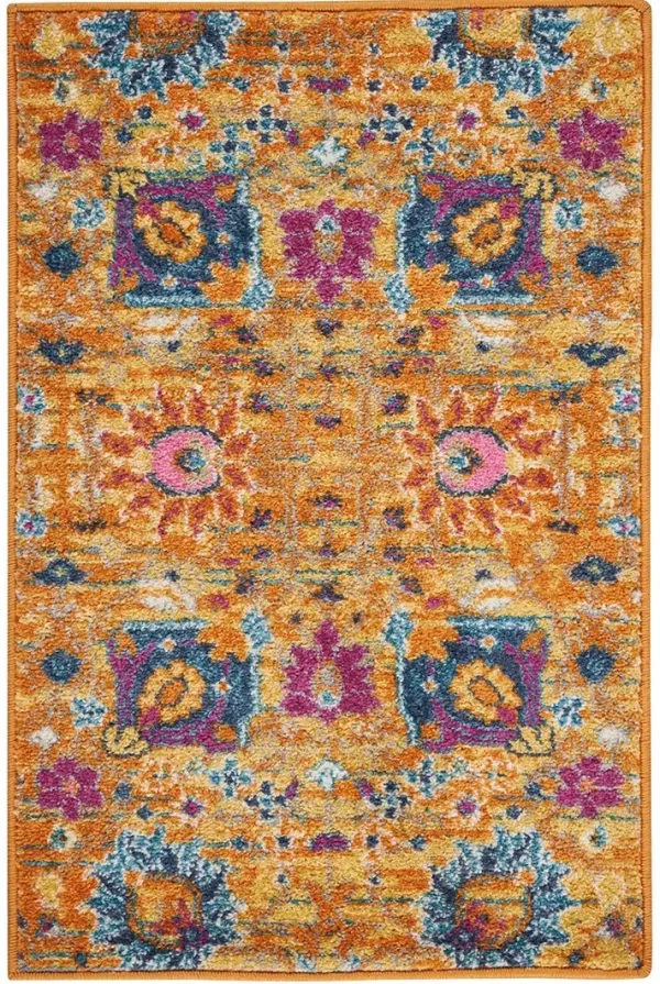 Passion PSN01 Sunburst 1'10" x 6' Rug