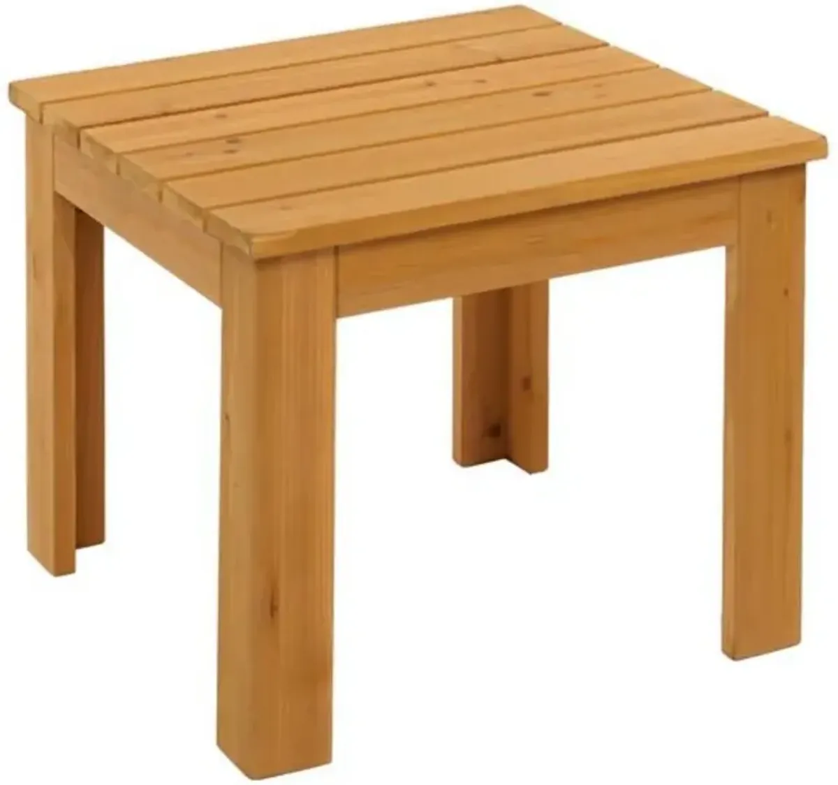 Square Side End Table – Contemporary Accent Table for Living Room & Bedroom