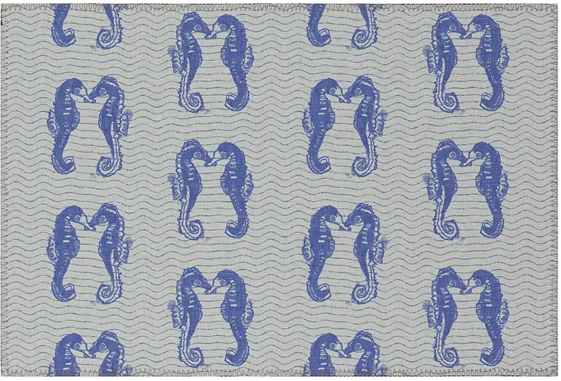 Seabreeze SZ15 Navy 20" x 30" Rug
