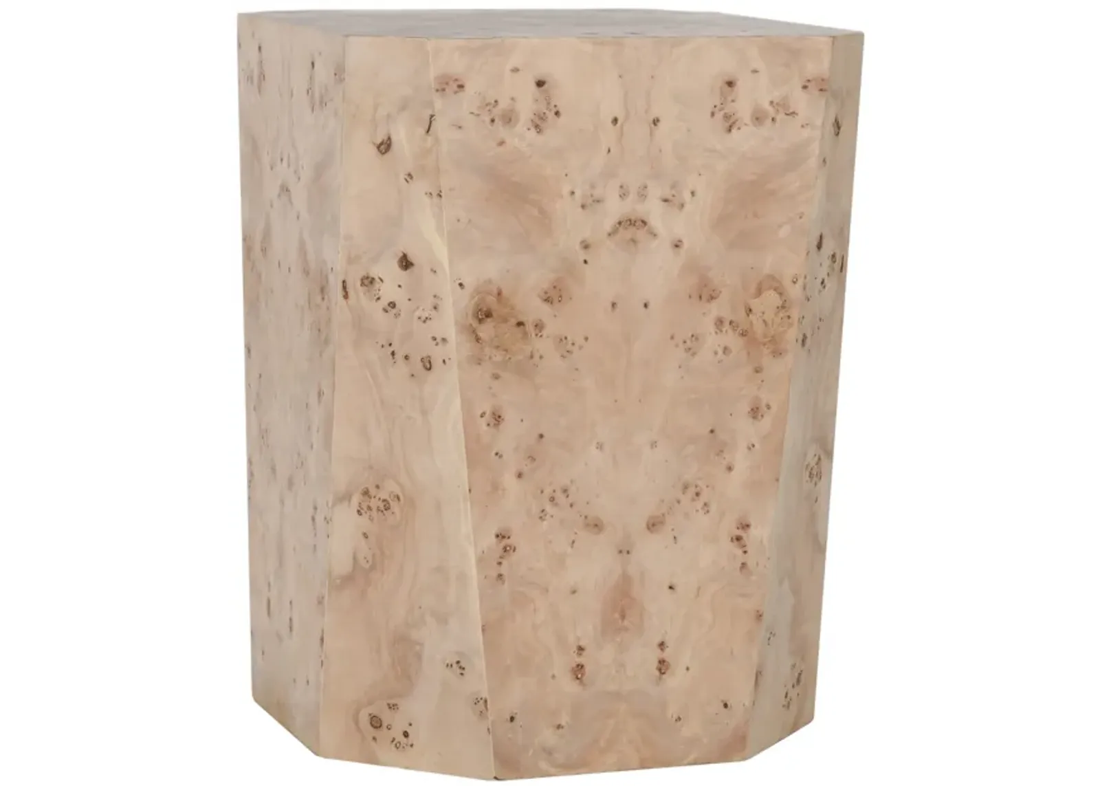 Avena Burl End Table