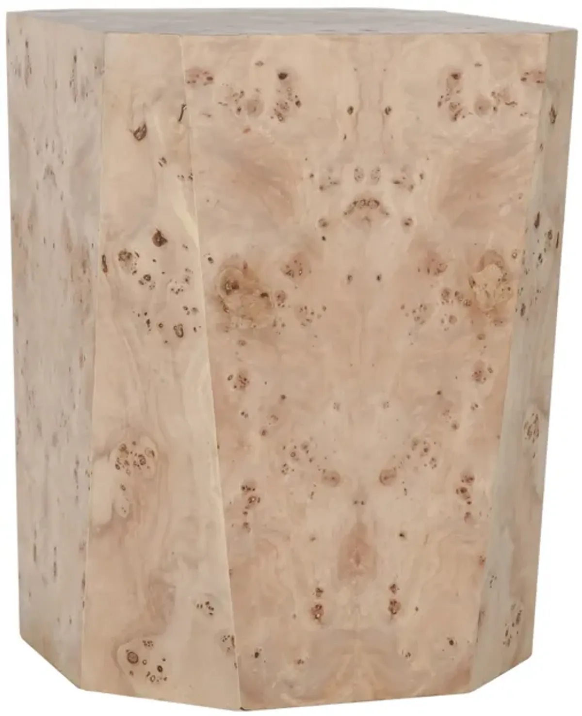 Avena Burl End Table