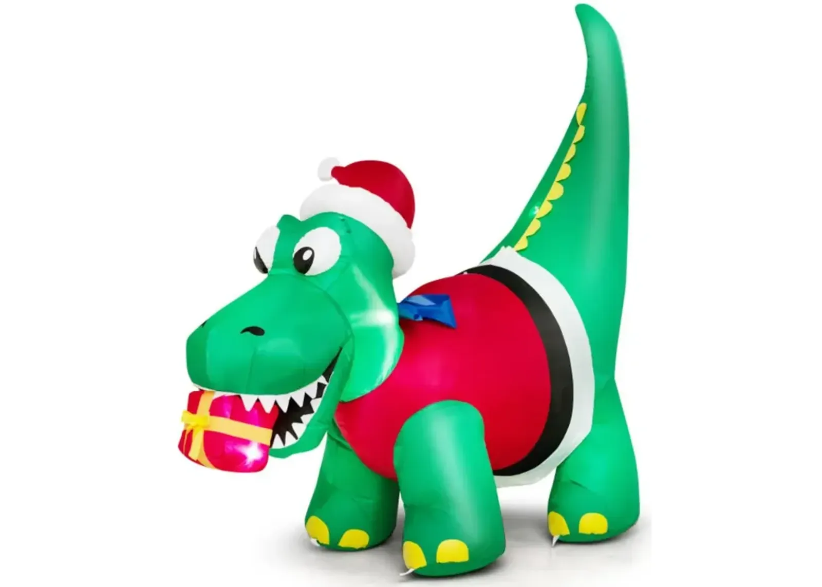 Hivvago Inflatable Christmas Decoration with LED Lights for Yard