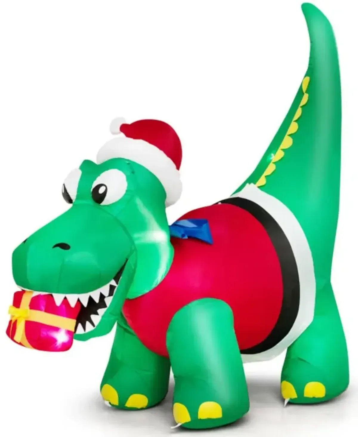 Hivvago Inflatable Christmas Decoration with LED Lights for Yard