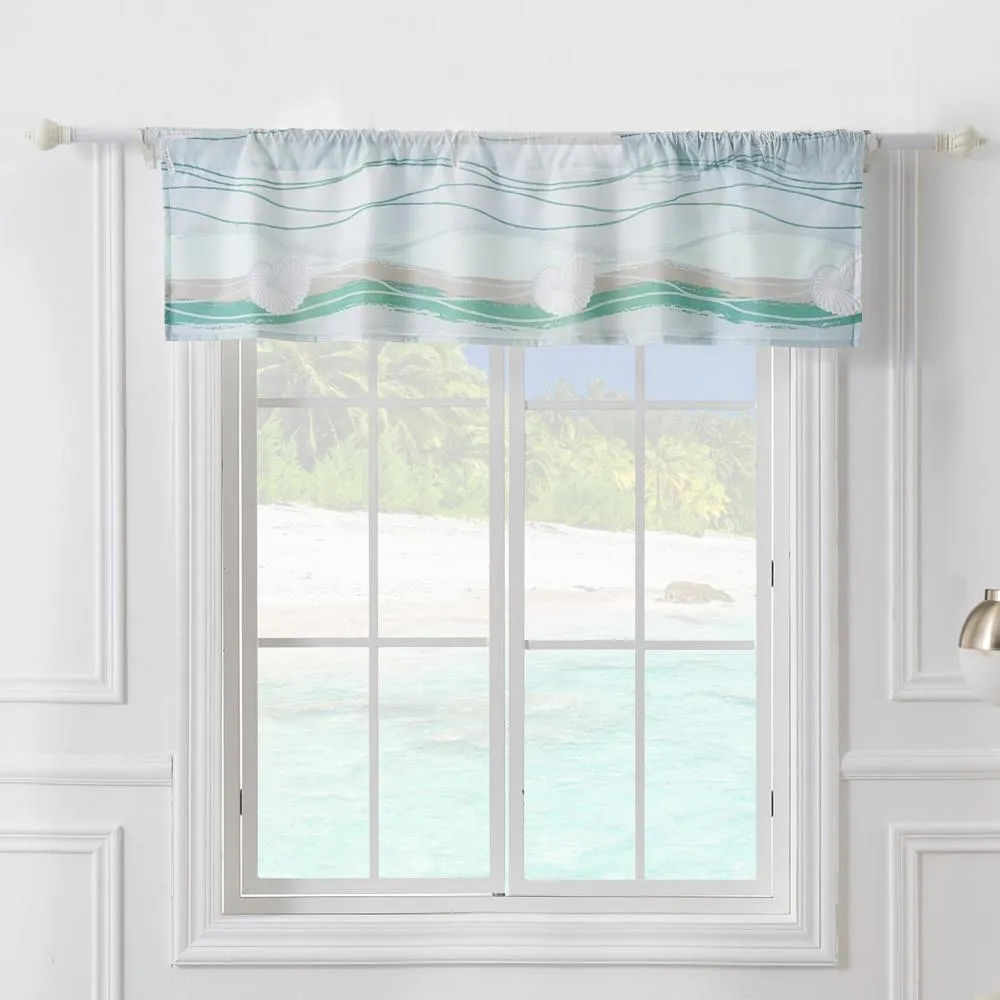 Greenland Home Maui Window Valance - 60x16", Mulitcolor