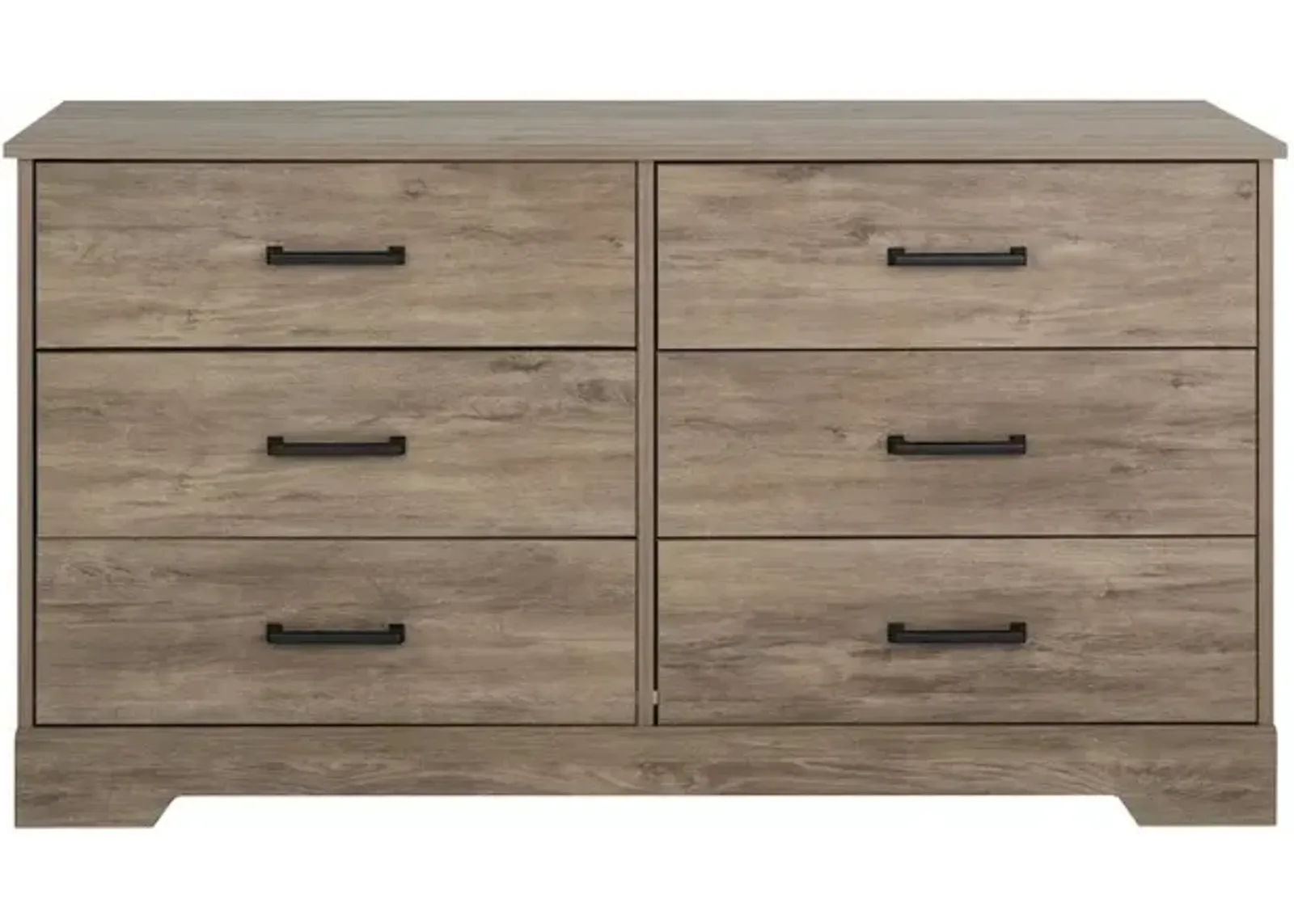 Prepac Dresser, Brown Dresser for Bedroom, Chest of Drawers with 6 Drawers