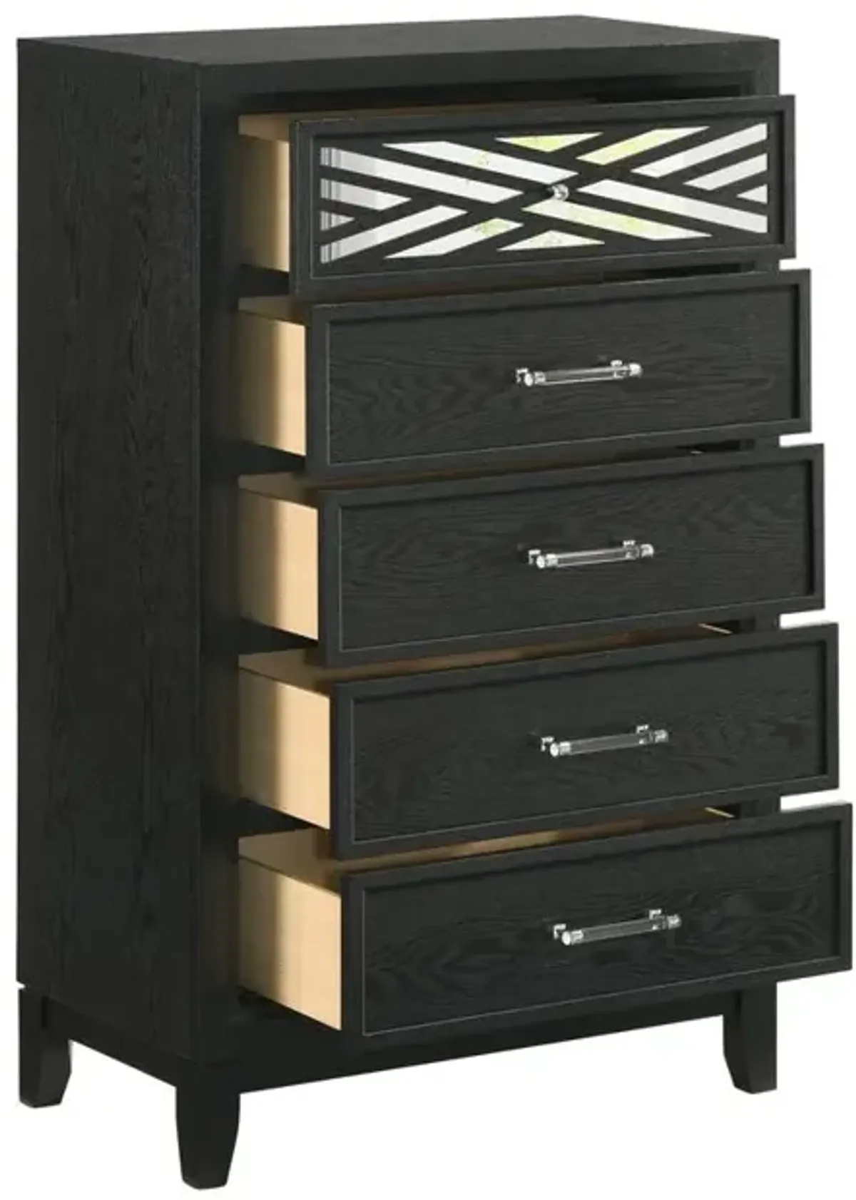 New Classic Furniture Obsidian Chest-Black