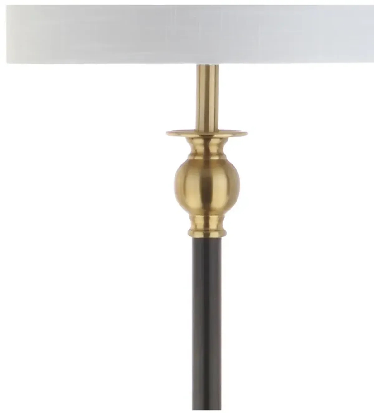 Evans Metal LED End Table Floor Lamp