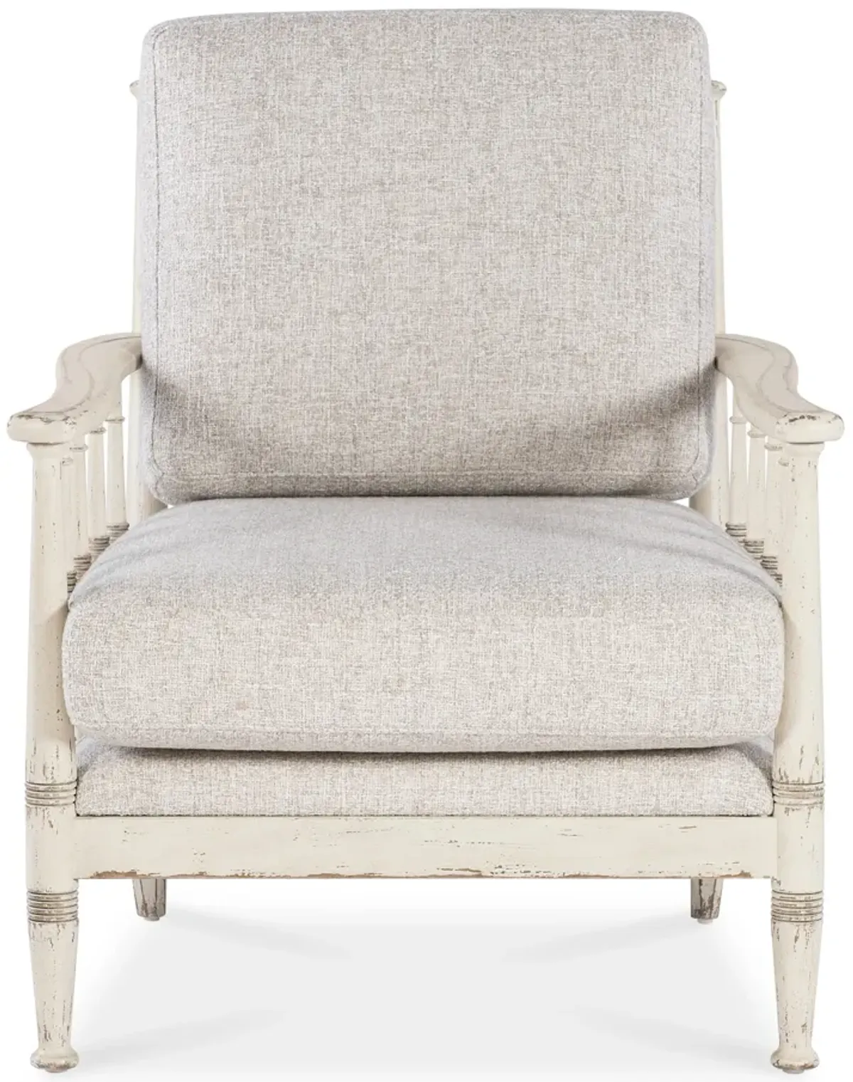 Prairie White Upholstered Chair