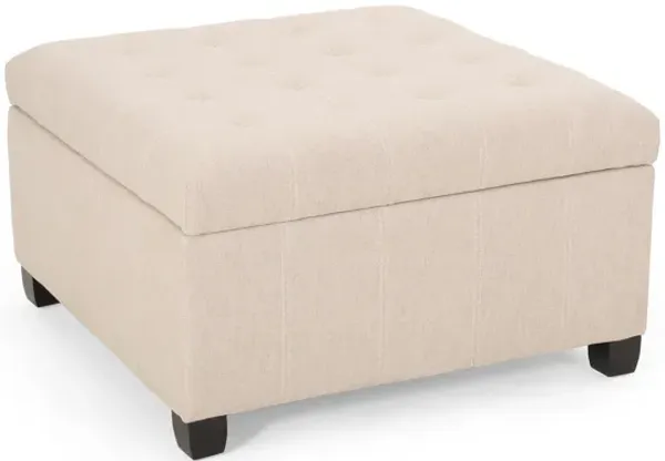 Merax Square Storage Ottoman for Living Room