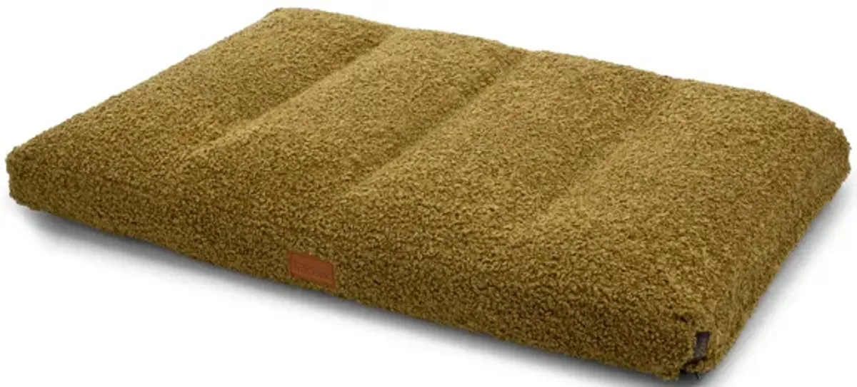 Teddy Ergonomic Extra Large Dog Mattress - Green Luxurious Removable Fabric