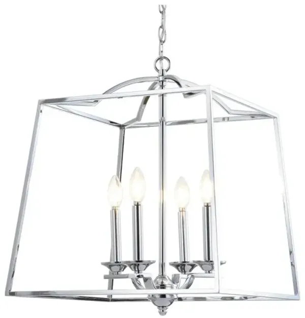Gloria 4-light Metal LED Pendant